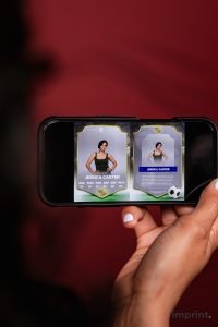 Sports trading cards from imprint. Events 1 Sports Trading Card Photobooth. Sports Trading Cards Photobooth